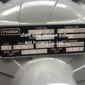 Fisher Type No CS400IR-6H